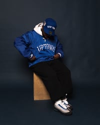 Image 4 of Uptown Windbreaker (Navy)