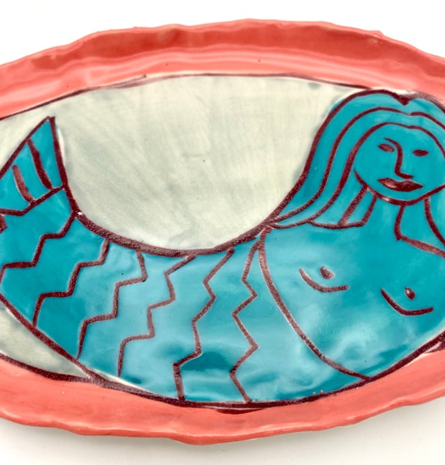 🧜🏻‍♀️Mermaid Plate🧜🏻‍♀️