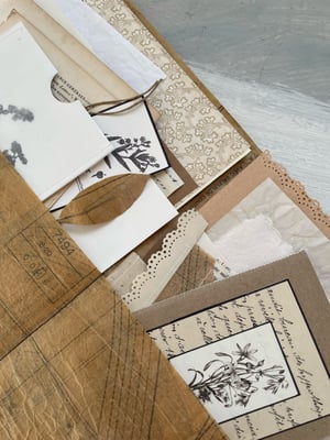 Image of Creative Palette Of Gathered Pages #5