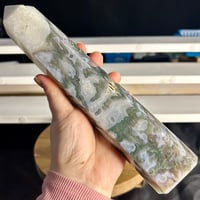 Image 4 of Moss Agate Statement Tower (62B)