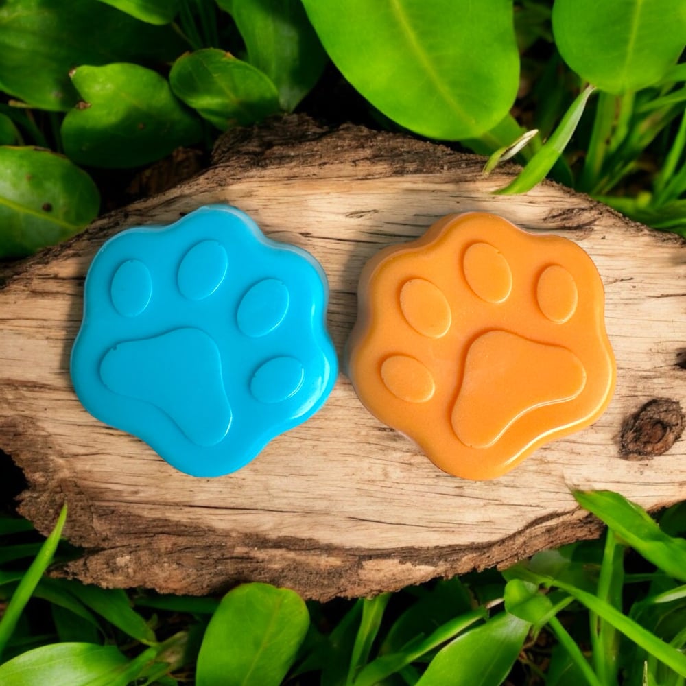 Image of Bluey & Bingo Paw Print Bar Soap