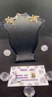 Image 1 of Designer Inspired Earrings 