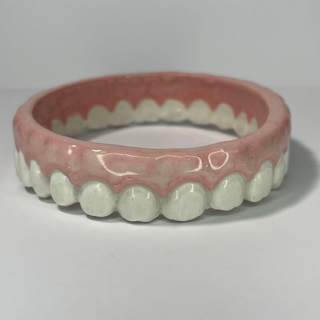 Teeth Bracelet Three - 8 in Inner Diameter