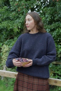 Image 3 of Donegal Fleck Sweater - Made in Ireland