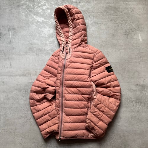 Image of SS 2021 Stone Island Loom Woven Down Jacket, size medium