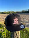 Double A Brown/Pink Aztec Black