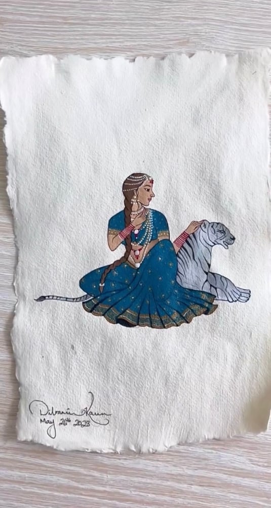 Image of Blue Rani white tiger