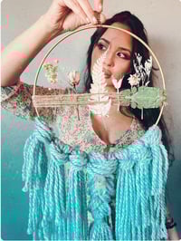 Reserved for Margo indigenous made dream catcher like cover photo 