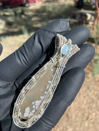 Image 1 of Opal X Lace pink agate 