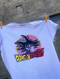 Image 1 of Camiseta bordada a man. DragonBall. Talla Única!
