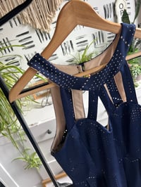 Image 2 of NWT Navy dress