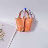 Image 10 of Mini Bag Pendant Car Keychain Hanging Accessory Zero Wallet Creative Portable Bracelet Bluetooth Ear