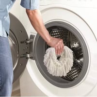 Image 5 of O-Cedar EasyWring Microfiber Spin Mop with Bucket System