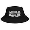Mortal Savage Equals One - Black Bucket Hat
