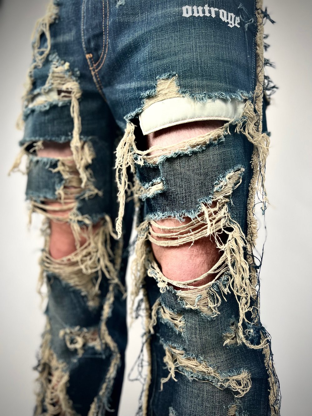 Trashed Denim