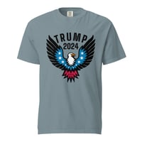 Image 4 of Trump 2024 Shirt Patriotic Eagle Shirt Trump Shirt Comfort Colors Short-Sleeve Unisex T-Shirt