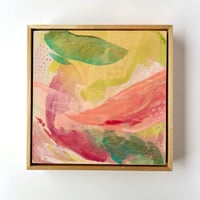 Image 1 of "Out Of The Prism", 10x10" Original Painting With Frame