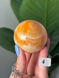 Image 10 of CHOOSE YOUR OWN ORANGE CREAMSICLE CALCITE SPHERES -MEXICO-