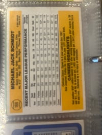 Image 2 of mike schmidt 1983 donruss 
