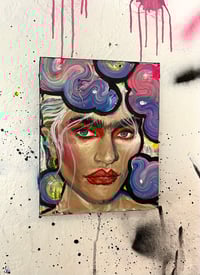 Image 4 of “SOFIA” ORIGINAL PAINTING BY NIKITA ROSALIND 8”x10”