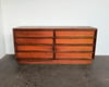 Brown Saltman Lowboy Dresser