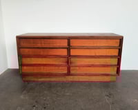 Image 1 of Brown Saltman Lowboy Dresser