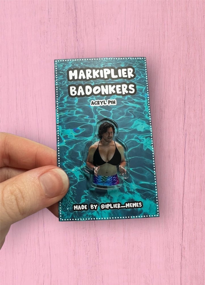 Image of Markiplier acryl pin