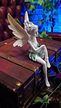 Image 7 of 👑The Armored Kingdom Everbloom Fairy of the Silver Forest Statue