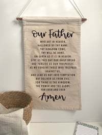 The Lord's Prayer Wall Hanging