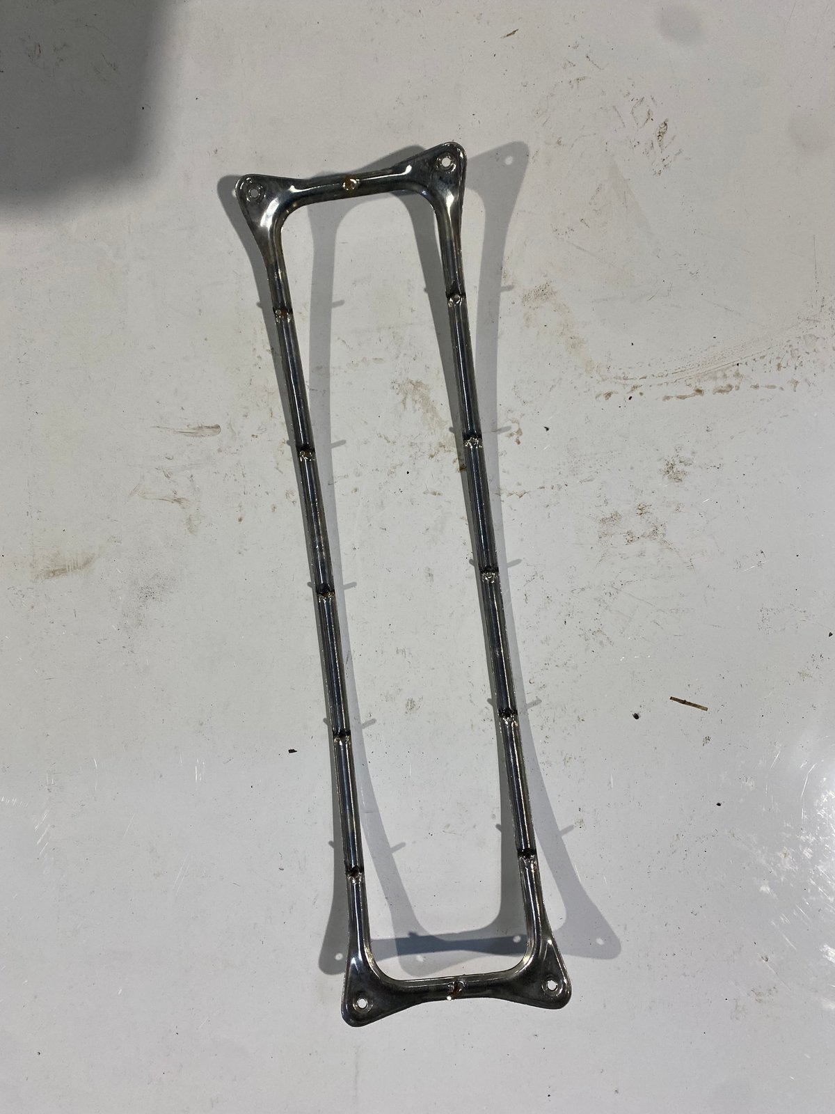 BMW 328 series 2 rear number plate box surround new