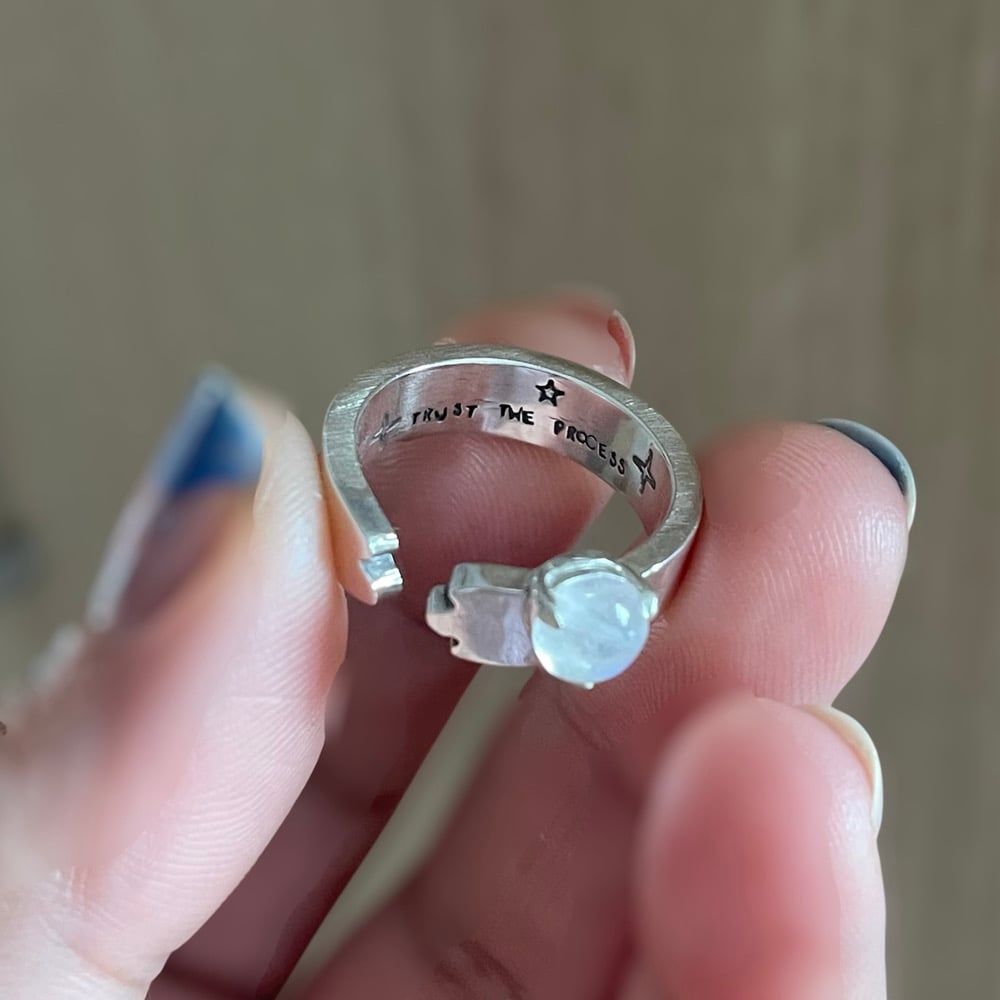 Image of Trust the process ring