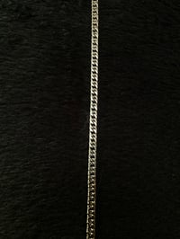 Image 4 of Silver Spike Face Chain