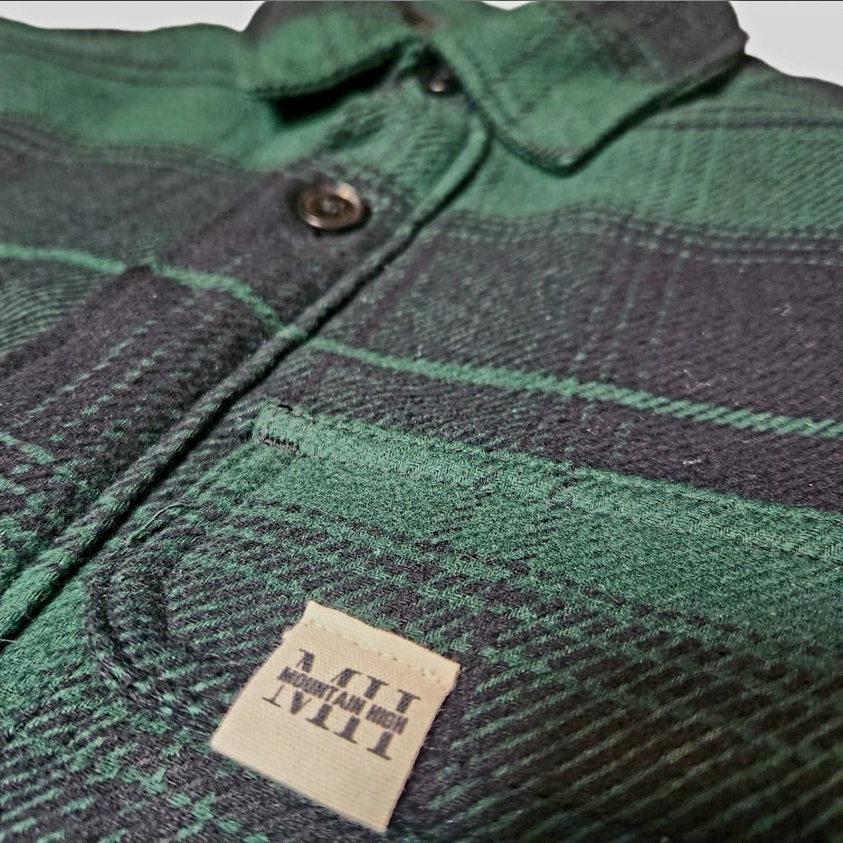 Image of MH Flannel Jacket - GREEN