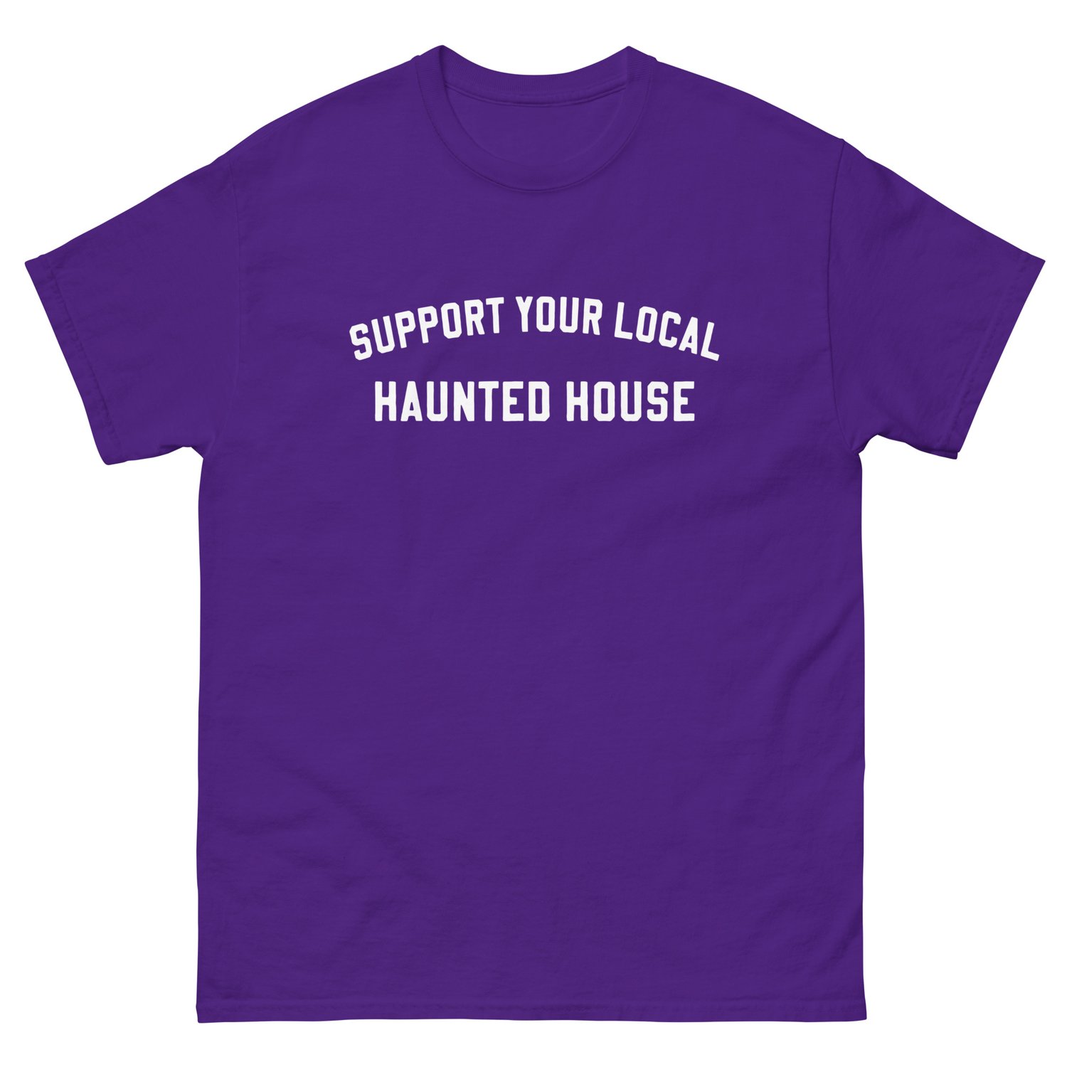 Image of Support Your Local Haunted House tee
