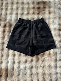 Image 1 of RECYCLED MERINO BAGGY BOXER - BLACK