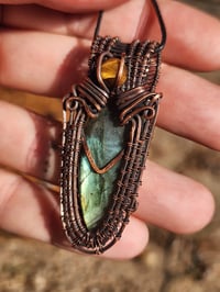 Image 2 of Labradorite × Tigers eye