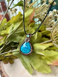 Image 1 of Chrysocolla / Opal Pendant