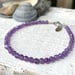 Image of Edelsteinarmband Amethyst 