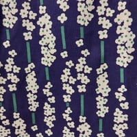 Image 2 of Purple floral trellis