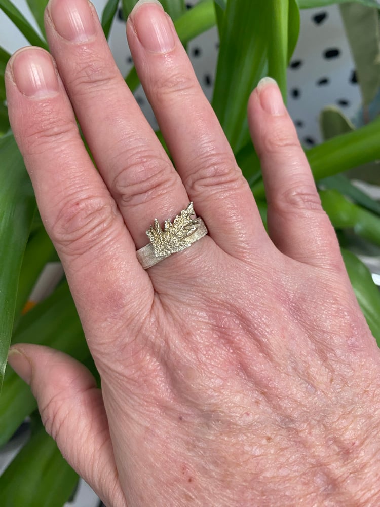 Image of Wrap Ring Silver Clay Workshop 