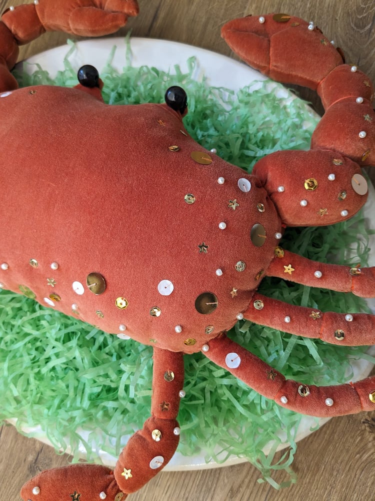 Image of Velvet Crab Wall Decoration