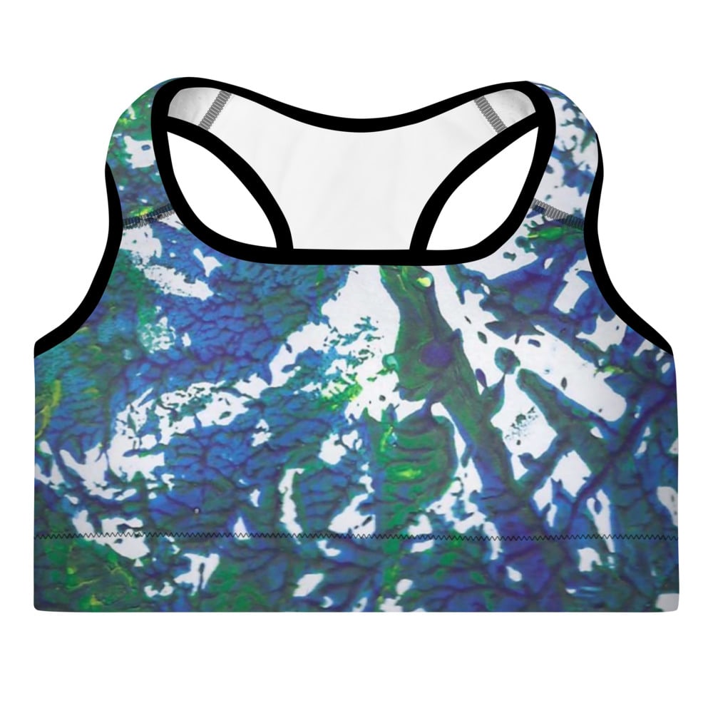 Printful Yeehaw Padded Sports Bra L