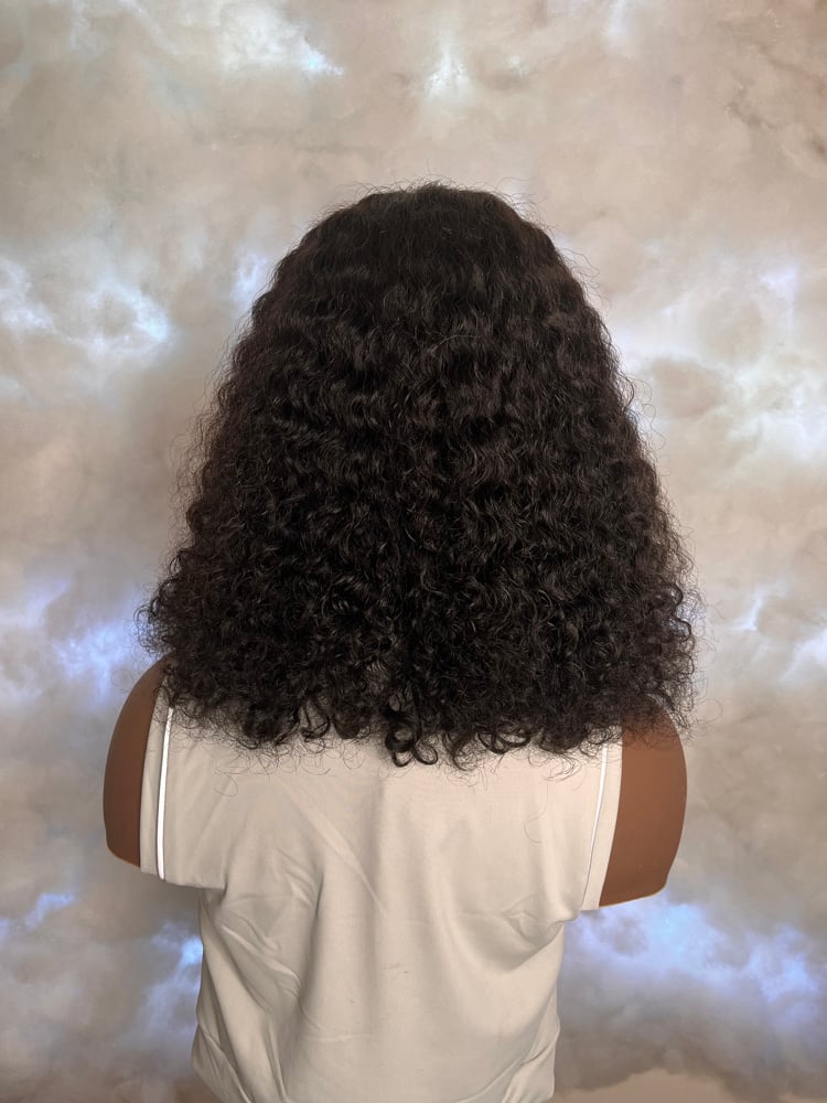 Image of MyFirst Wig 13x6 lace 14 Inch Curly Bob ( Freshly Washed )