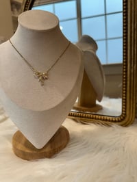 Bailey bow necklace