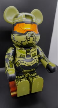 Image 4 of Bearbrick 400% Halo Master Chief 