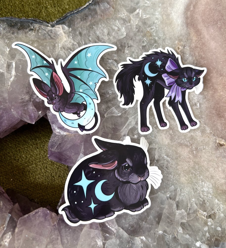 Image of TWILIGHT CRITTER STICKER PACK 