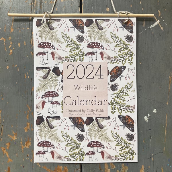 Image of 2024 Wildlife Calendar 