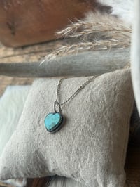 Image 3 of Kingman Heart Necklace