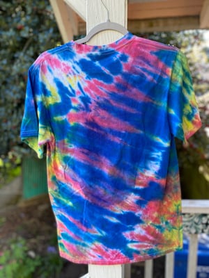 Image of SMALL Party At Your Own Pace Tie Die Shirt 2