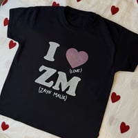 Image 2 of i love ZM shirt